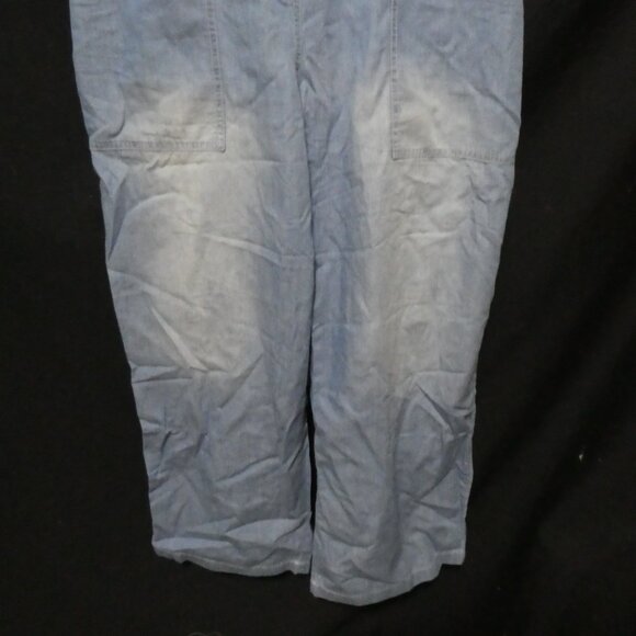 BELINDA | large | Lightweight Faded Blue Denim Overalls With Pockets | NWT - Picture 8 of 16